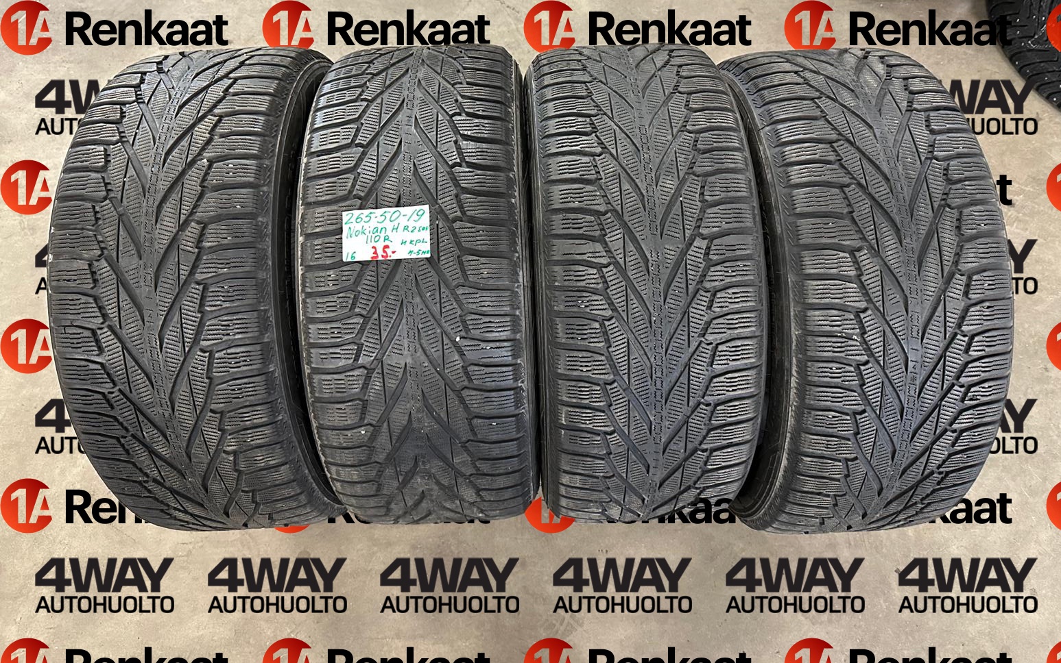 lamellrehv Nokian Hakkapeliitta R2 SUV