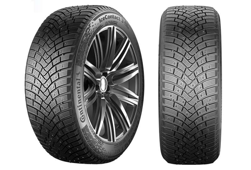 dubbdäck Continental Conti Ice Contact 3