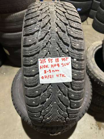 Winter studded Nokian Hakkapeliitta 9 SUV