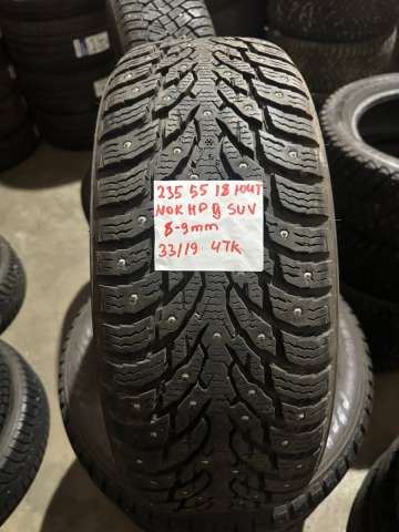 Winter studded Nokian Hakkapeliitta 9 SUV