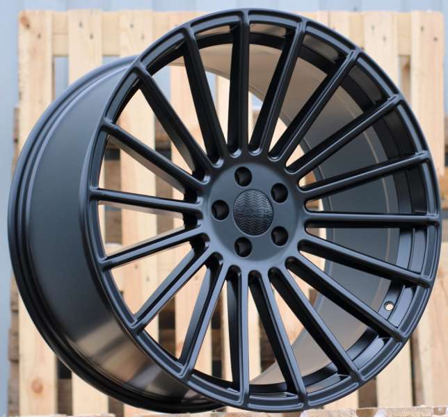 aluvanteet Haxer HX010BlackHalfMatt(BLHM)HAXER(P)(Rear+Front)