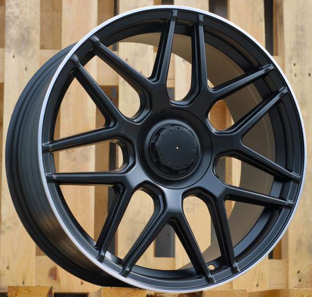aluvanteet JIL Wheels FE195BlackHalfMatt+Poli