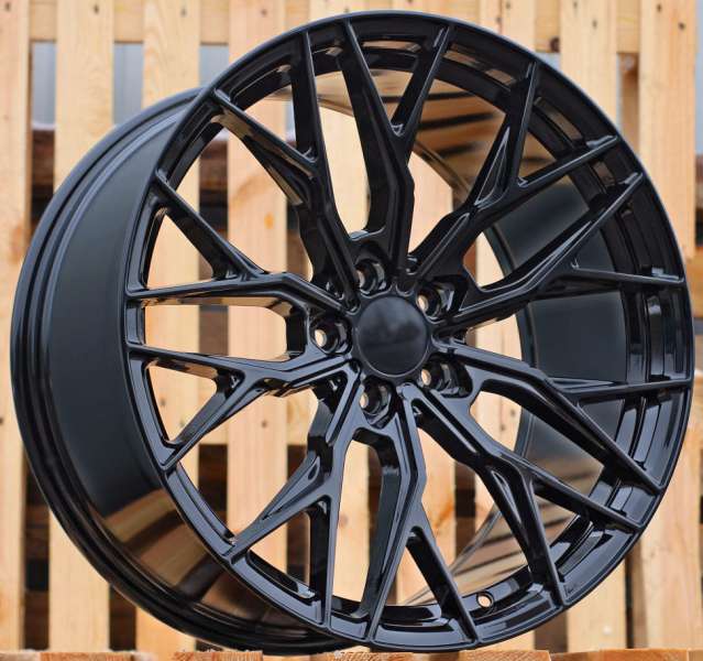 aluvanteet JIL Wheels 3S266Black(BL)RACIN(K2)((MaxLoad815kg.)Front+RearHYBRID