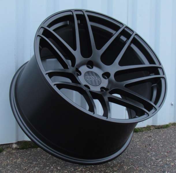 aluvanteet Haxer HX020(SSA04)BlackHalfMatt(BLHM)HAXER(Z1)(Rear+Front)
