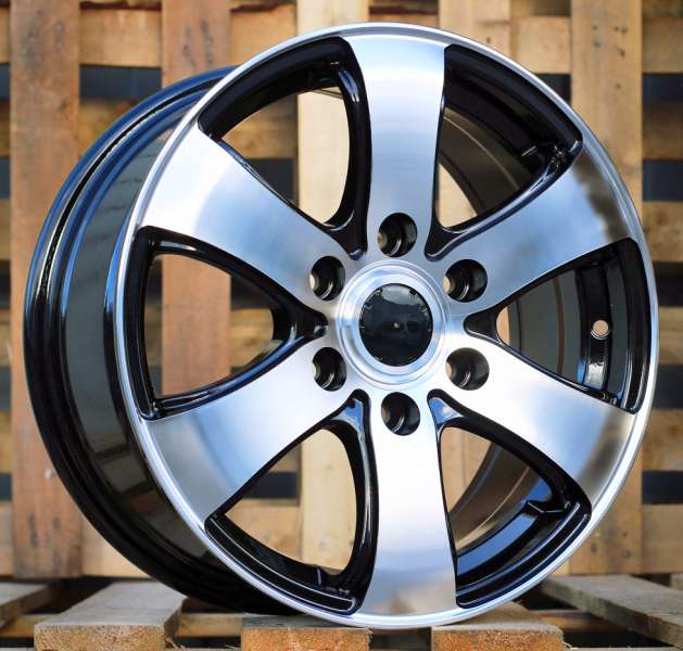 aluvanteet JIL Wheels BK747BlackPoli