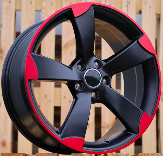 aluvanteet JIL Wheels BK217(XF558)Black+RedLine(BR)AUD(K4)