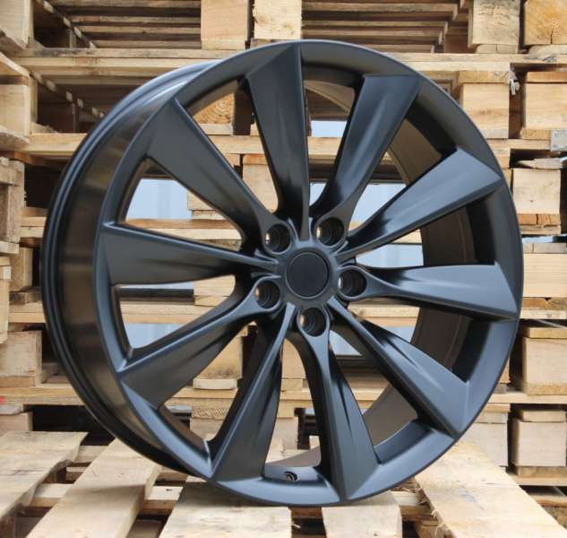 aluvanteet JIL Wheels B1385BlackHalfMatt(BLHM)RACIN(Z1+Z2+P)(REAR+FRONTTESLA)