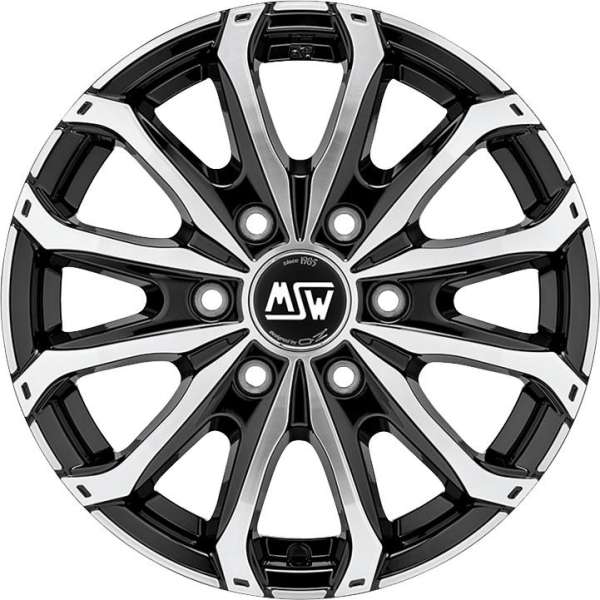 aluvanteet MSW 48 Van 6 Holes